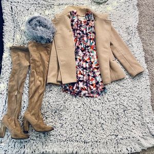 Aqua abstract romper